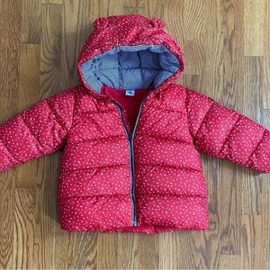 Petit Bateau winter coat, size 36m (3t).